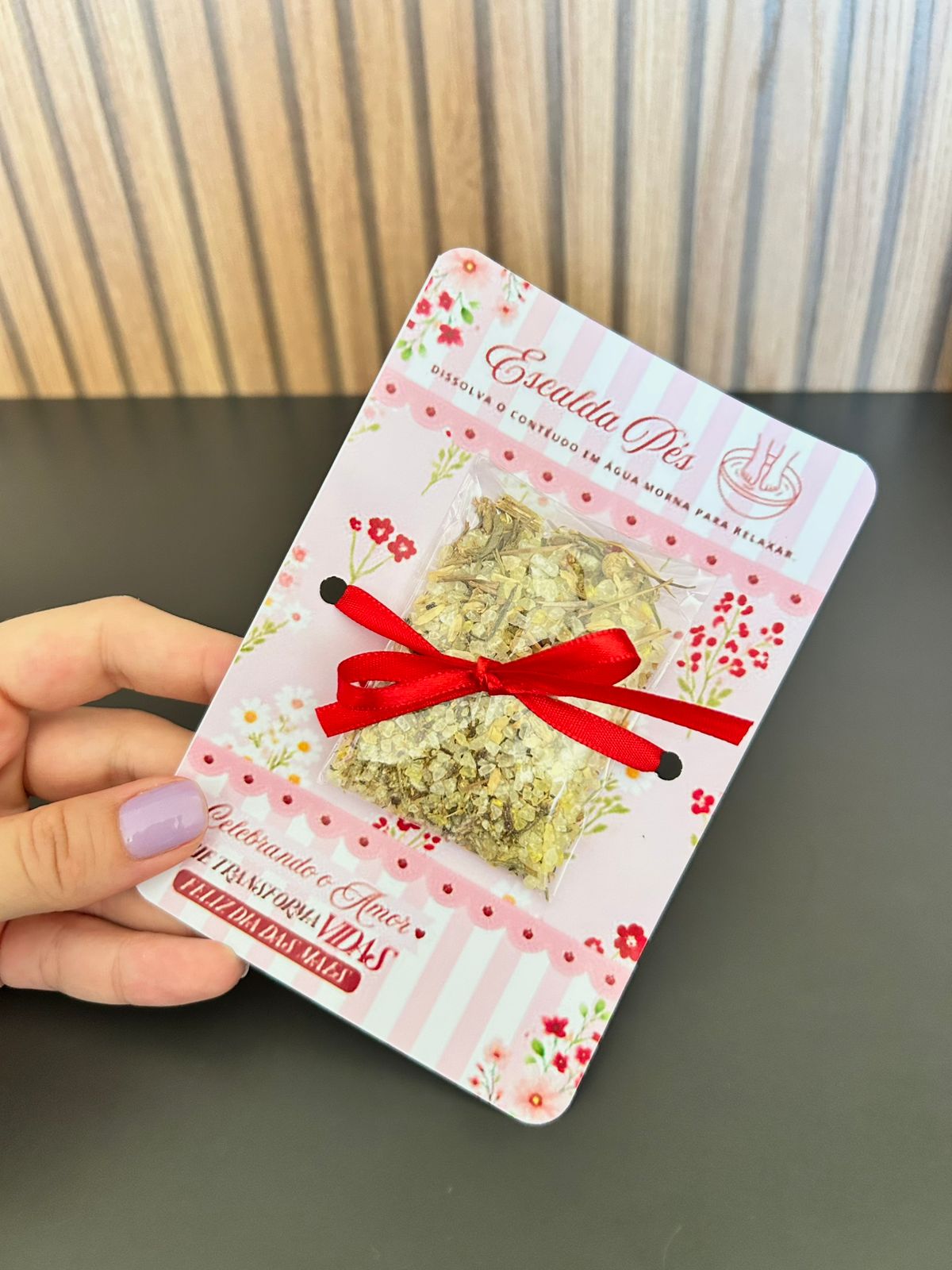 Dia das mães - Escalda pés