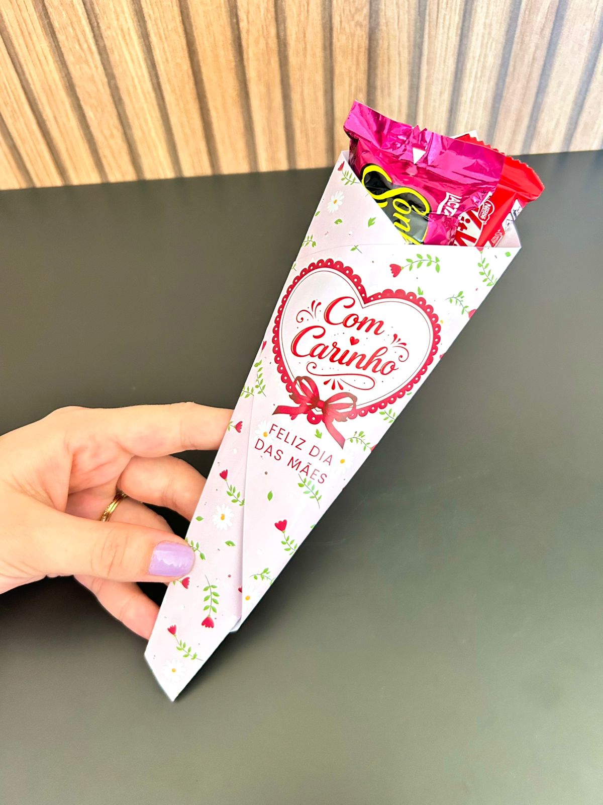 Mini buquê - Dia das Mães