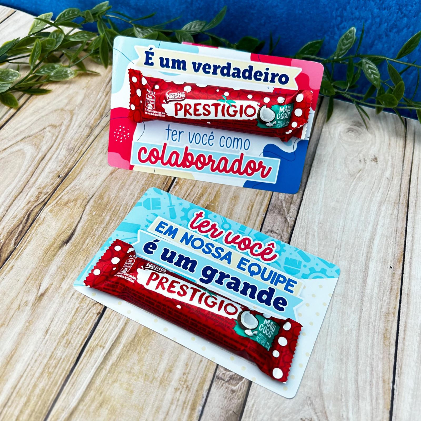 Card personalizado com prestígio