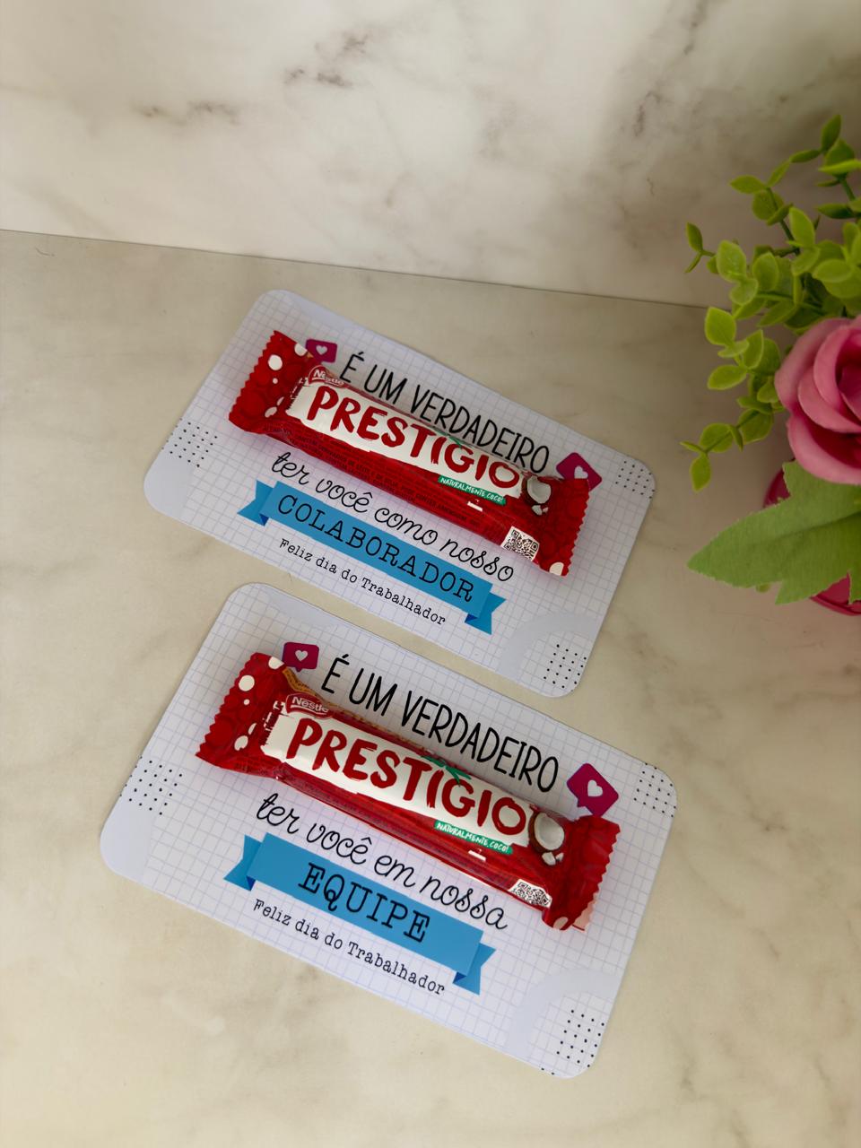 Card com prestígio - Dia do Trabalhador