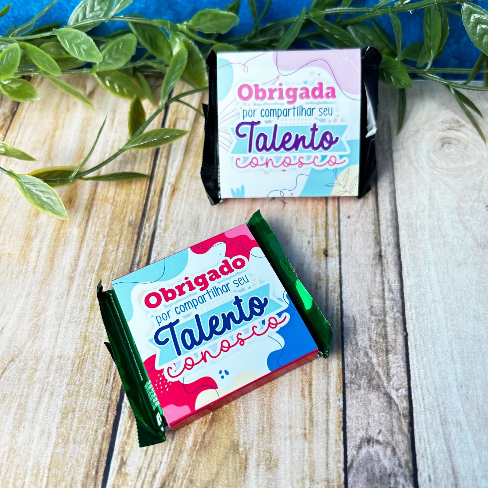 Embalagem personalizada para chocolate