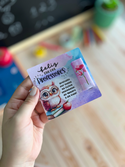 Card com Bis Dia dos Professores