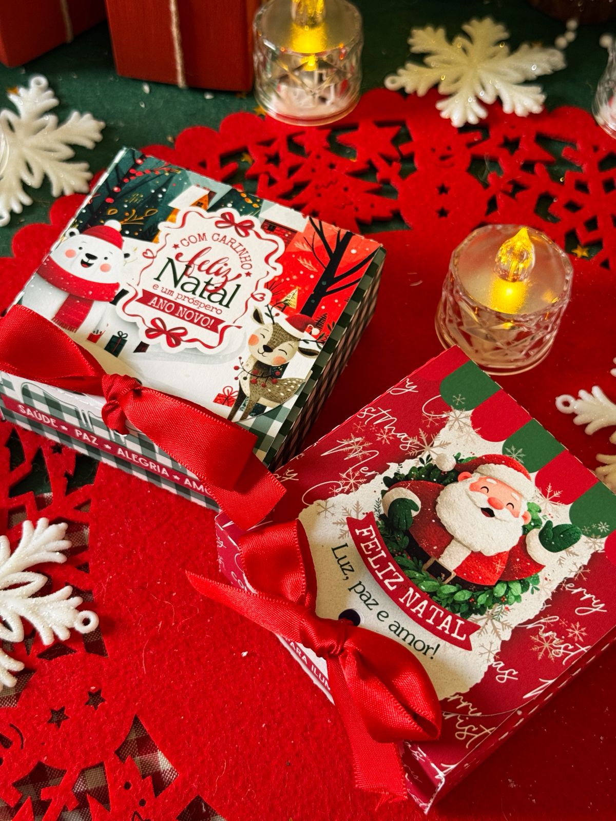 Caixinha Personalizada para Bombom: Um Presente Único para Adocicar seu Natal!