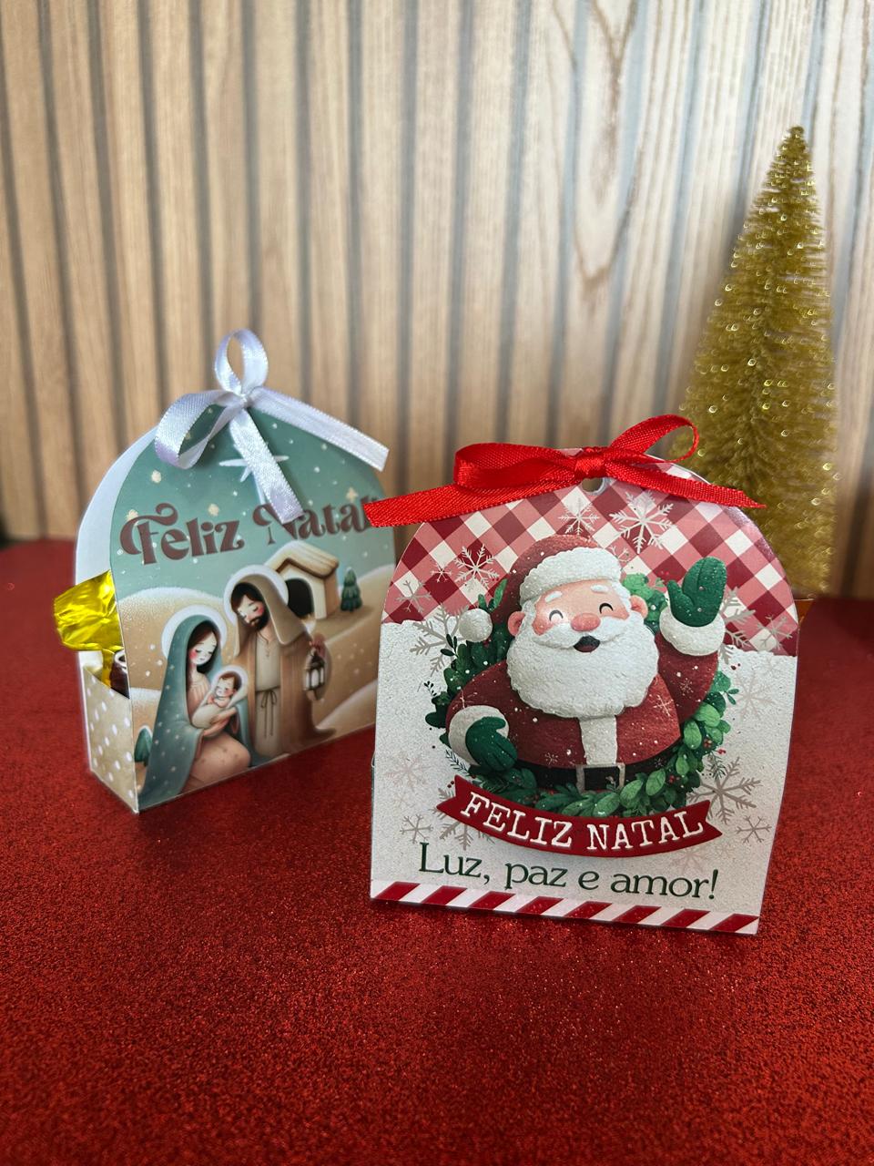 Porta Bombom de Natal