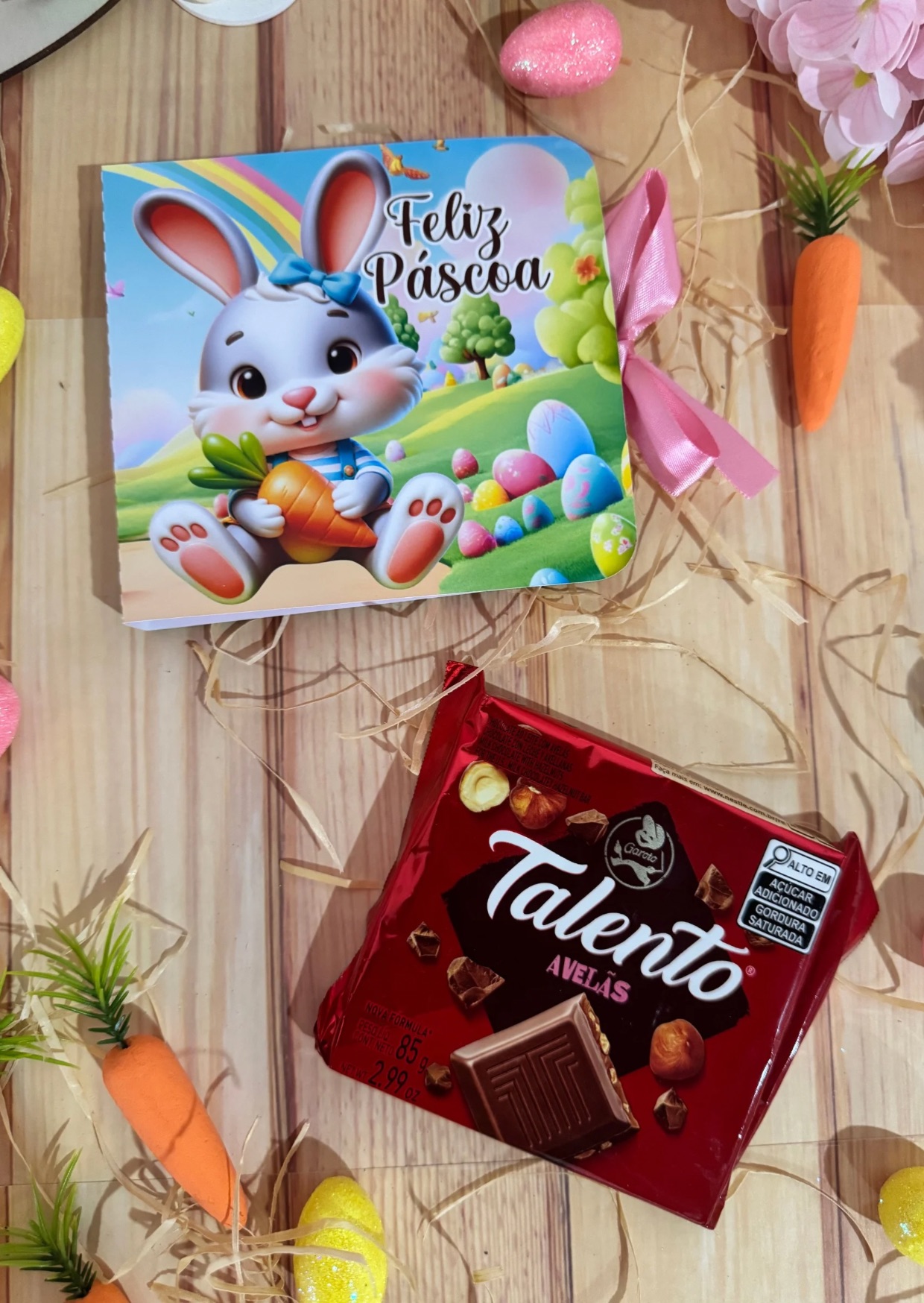 Porta Chocolate Talento Páscoa