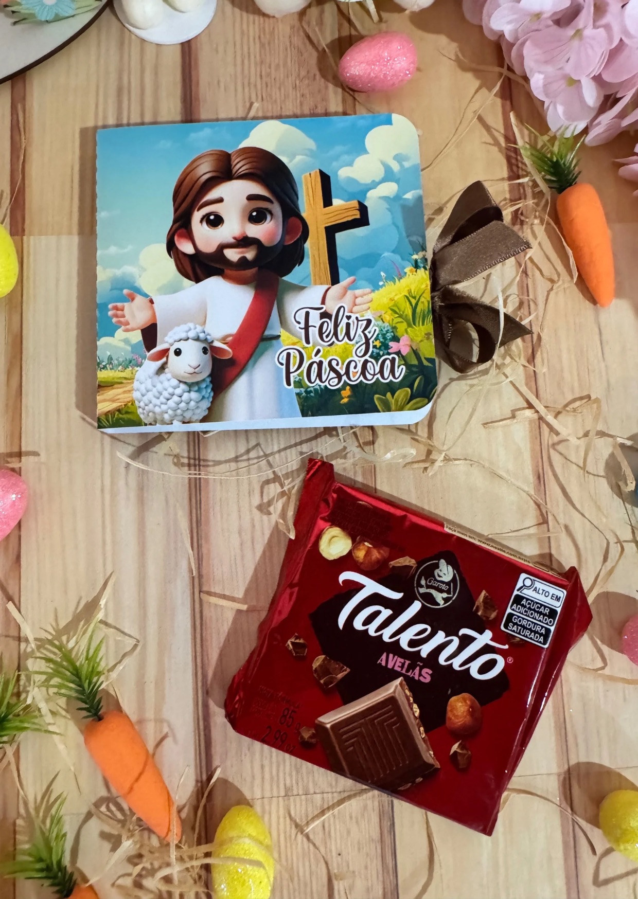 Porta Chocolate Talento Páscoa